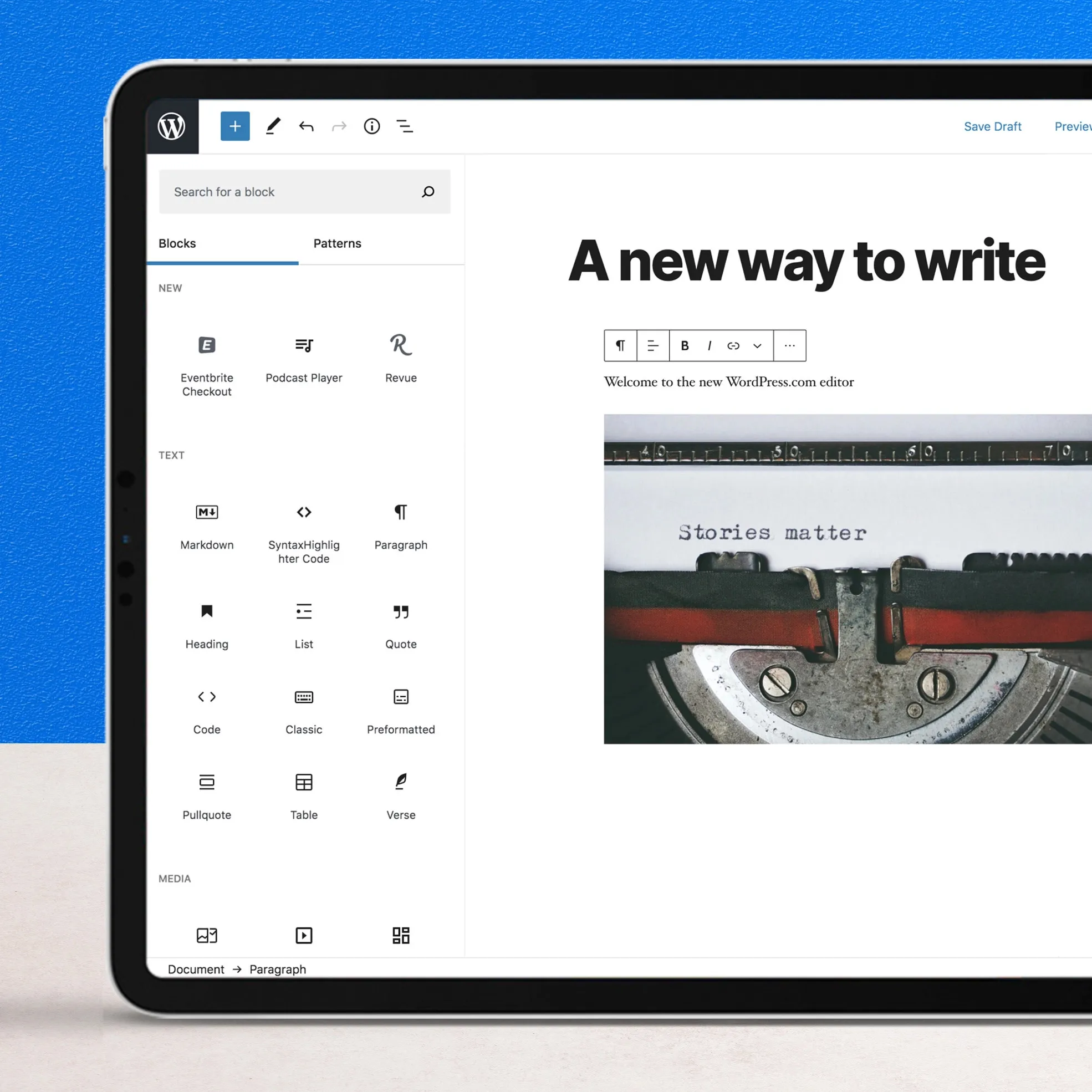 WordPress preview image