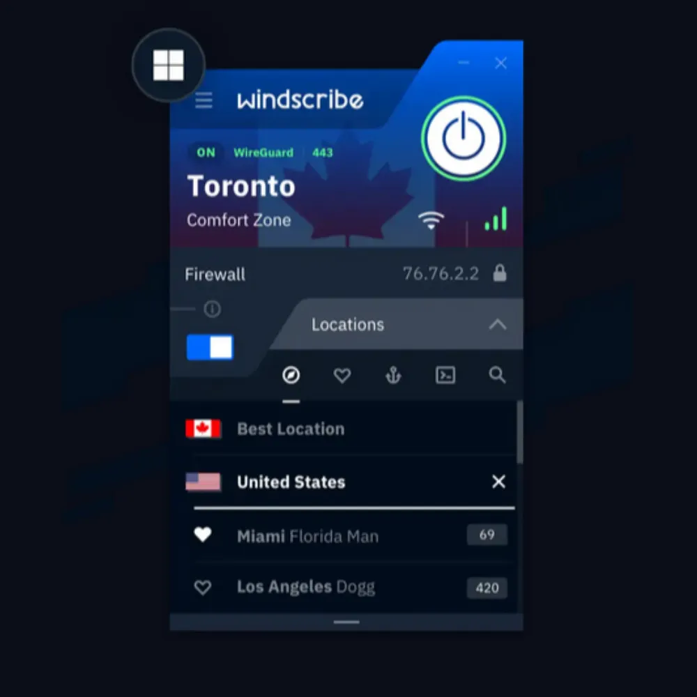 Windscribe preview image