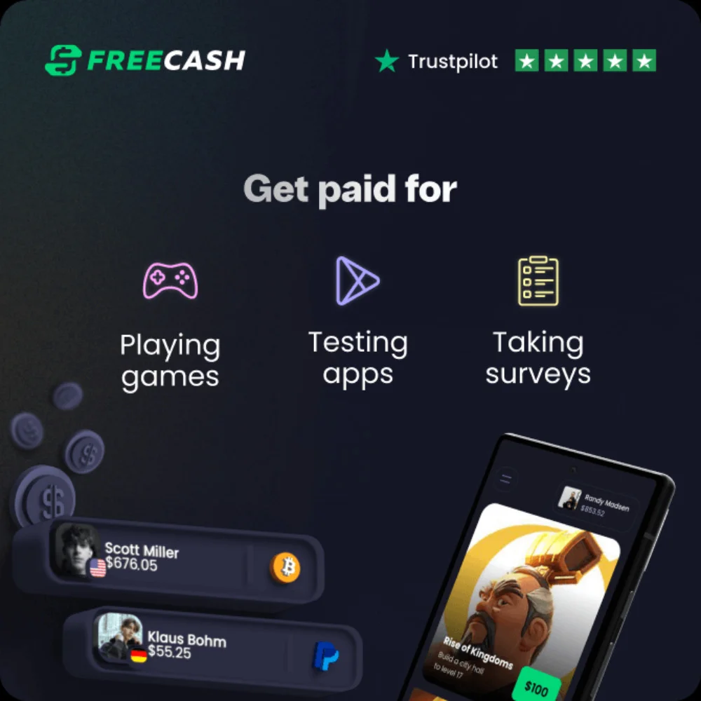 Freecash preview
