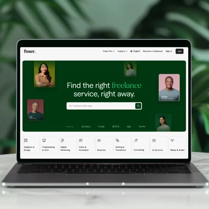 Vorschau von Fiverr