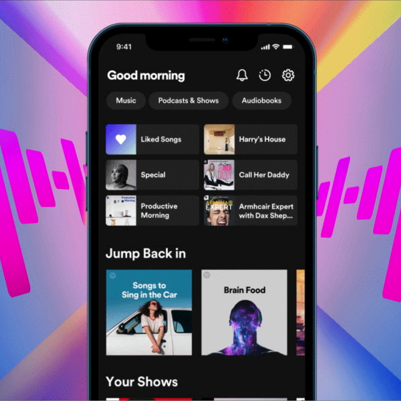Aperçu de Spotify