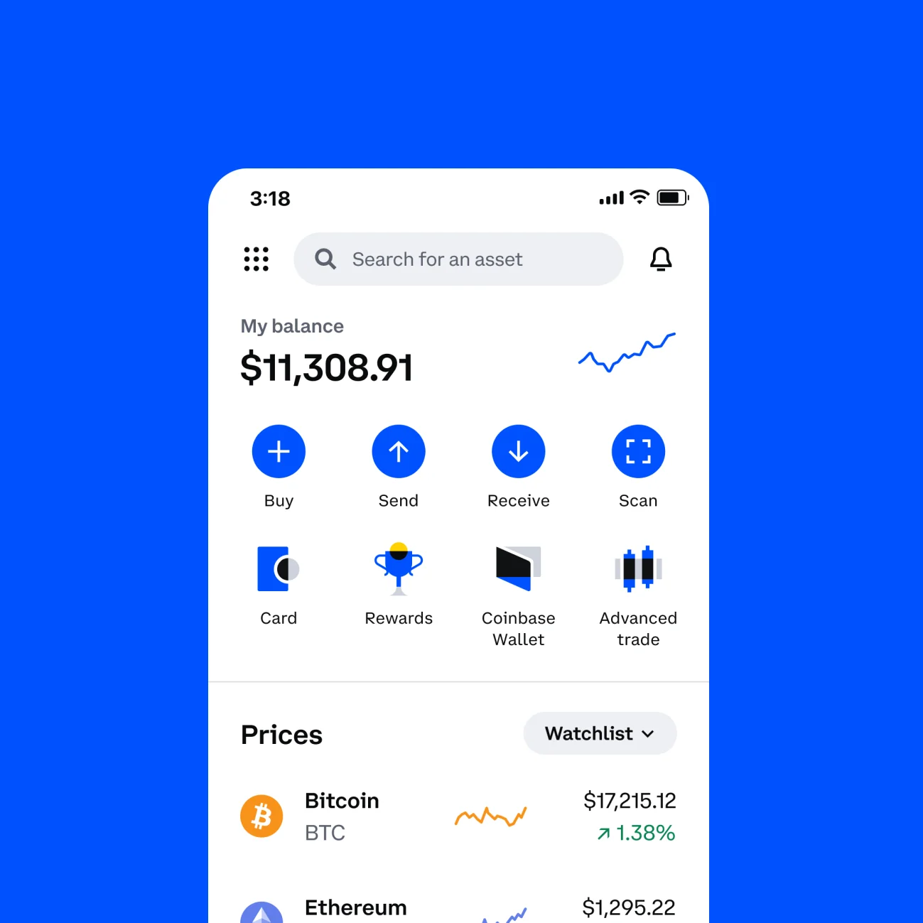 Aperçu de Coinbase
