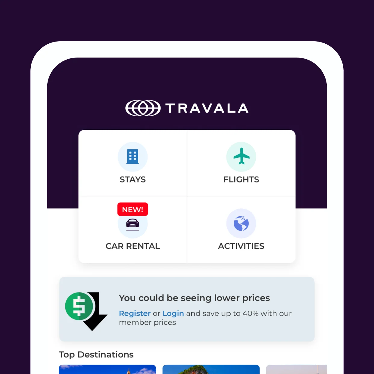 Vista previa de Travala