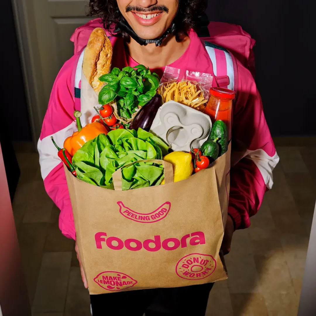 Vista previa de foodora