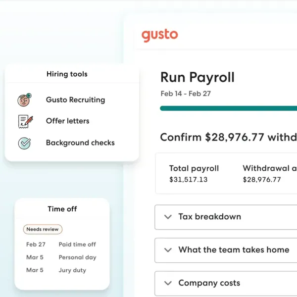 Gusto preview