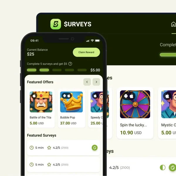Five Surveys preview Five Surveys preview