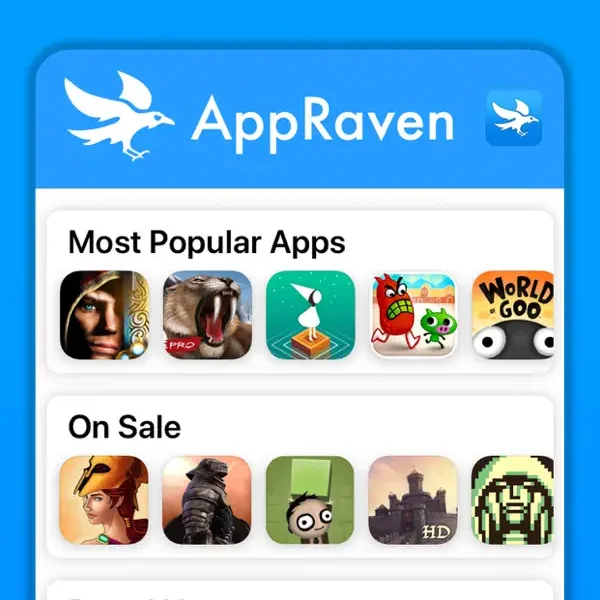 Vista previa de AppRaven