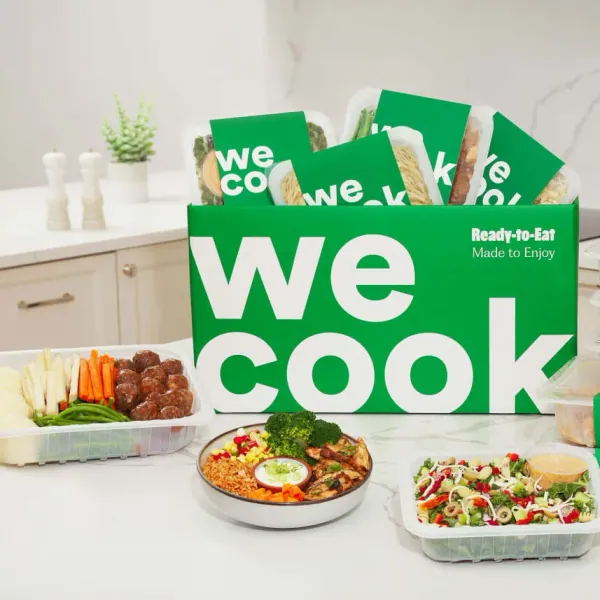 WeCook product preview — referral codes and offers on referraldrop